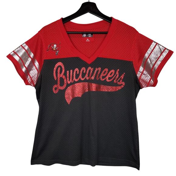 Tampa Bay Buccaneers Women's Football Jersey Sz XL NFL Team Apparel Tailgate - Picture 2 of 11